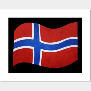 The flag of Norway Posters and Art